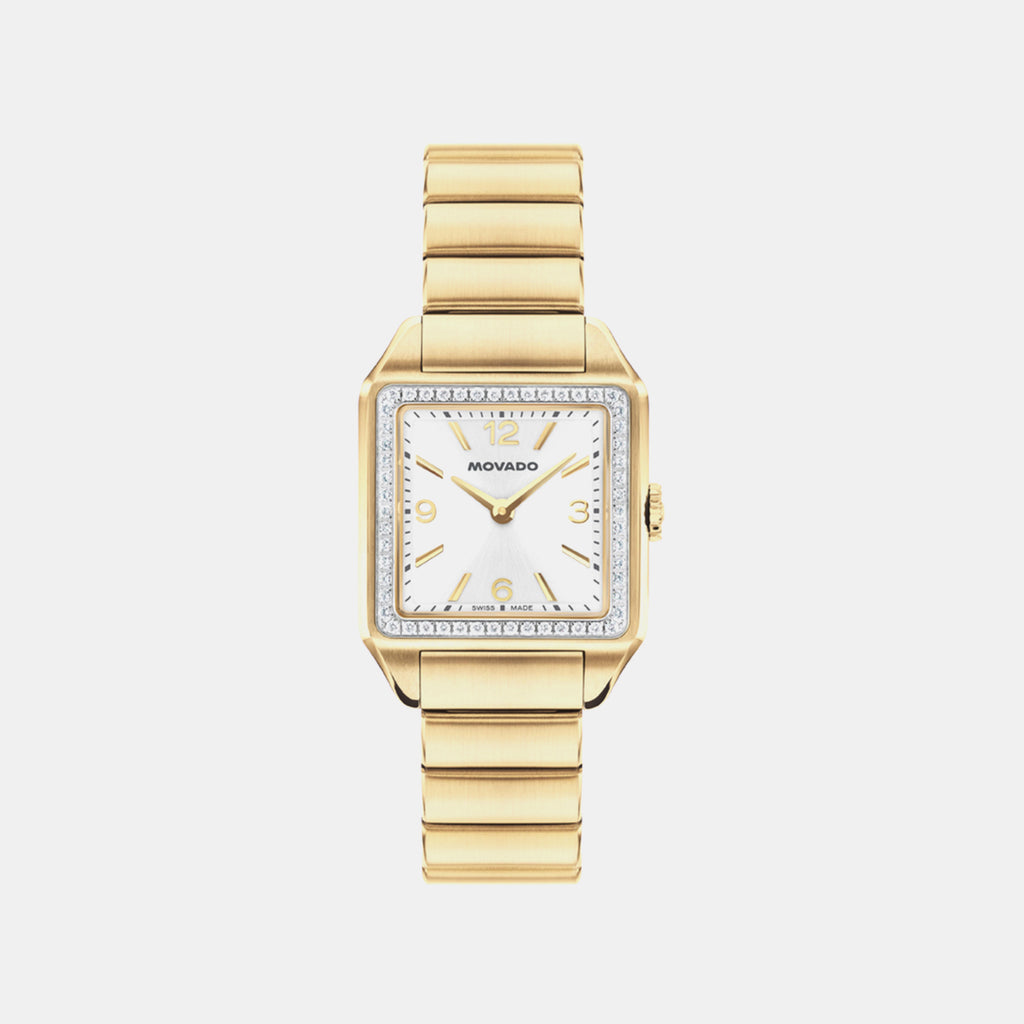Heritage 1917 Women Quartz White Dial Analog Stainless Steel Watch 3650250