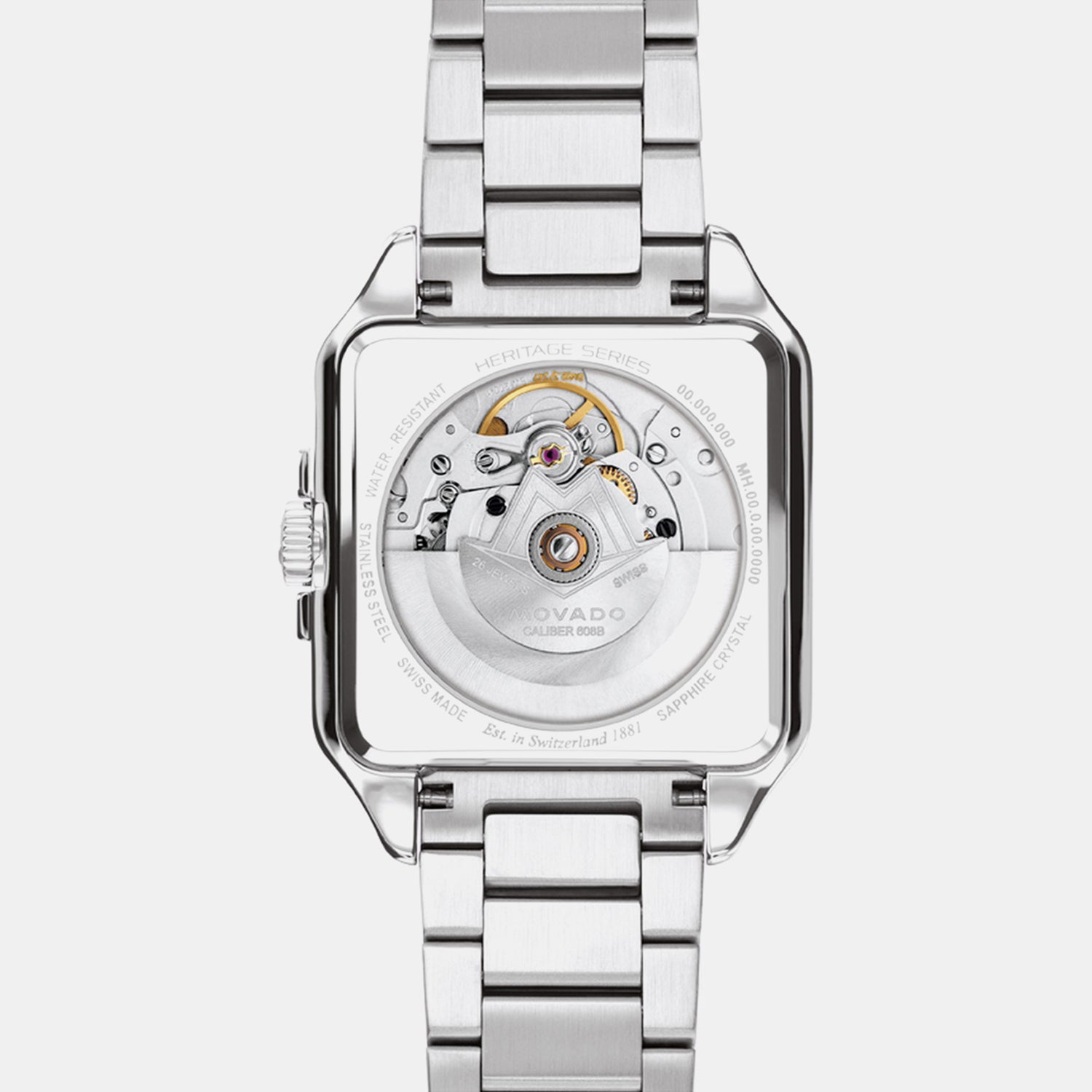 Men Automatic Blue Dial Analog Stainless Steel Watch 3650255