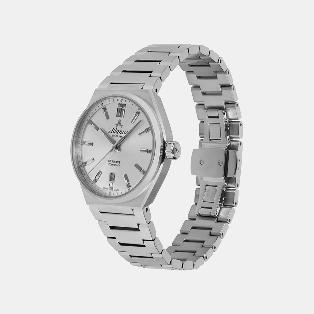Seawave Women Quartz Silver Dial Analog Stainless Steel Watch 39365.41.21