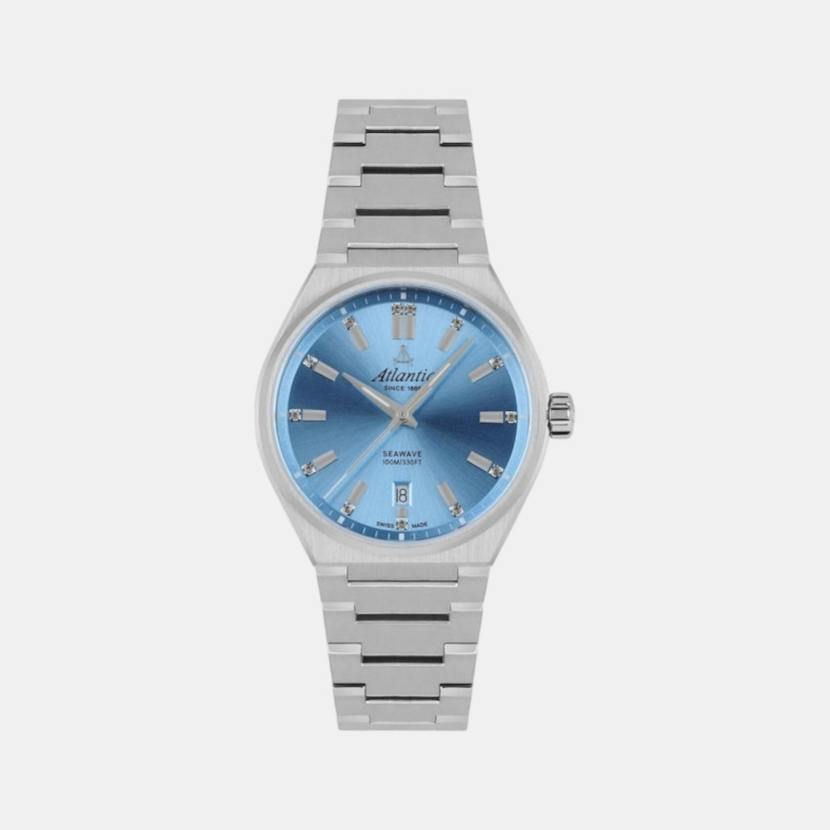 Seawave Women Quartz Blue Dial Analog Stainless Steel Watch 39365.41.51-1