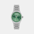 Seawave Women Quartz Green Dial Analog Stainless Steel Watch 39365.41.71