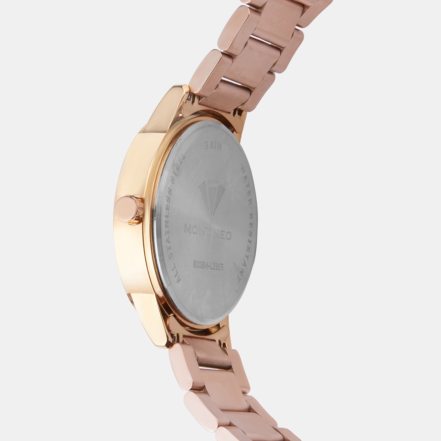 Mont Neo Men Round Silver watch