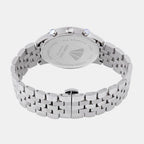 Men Quartz Blue Dial Multi-Function Metal Watch 3511M-M1118