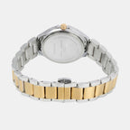 Women Quartz Green Dial Analog Metal Watch 2014D-M1214