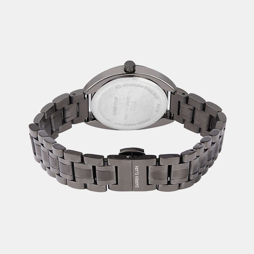 Women Quartz Sea Blue Mother Of Pearl Dial Analog Metal Watch 2011J-M0817