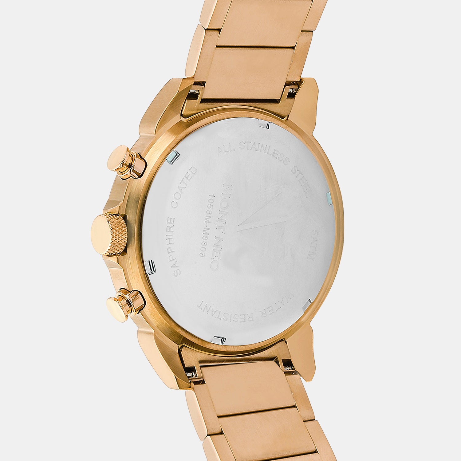 Mont Neo Men Round Silver watch