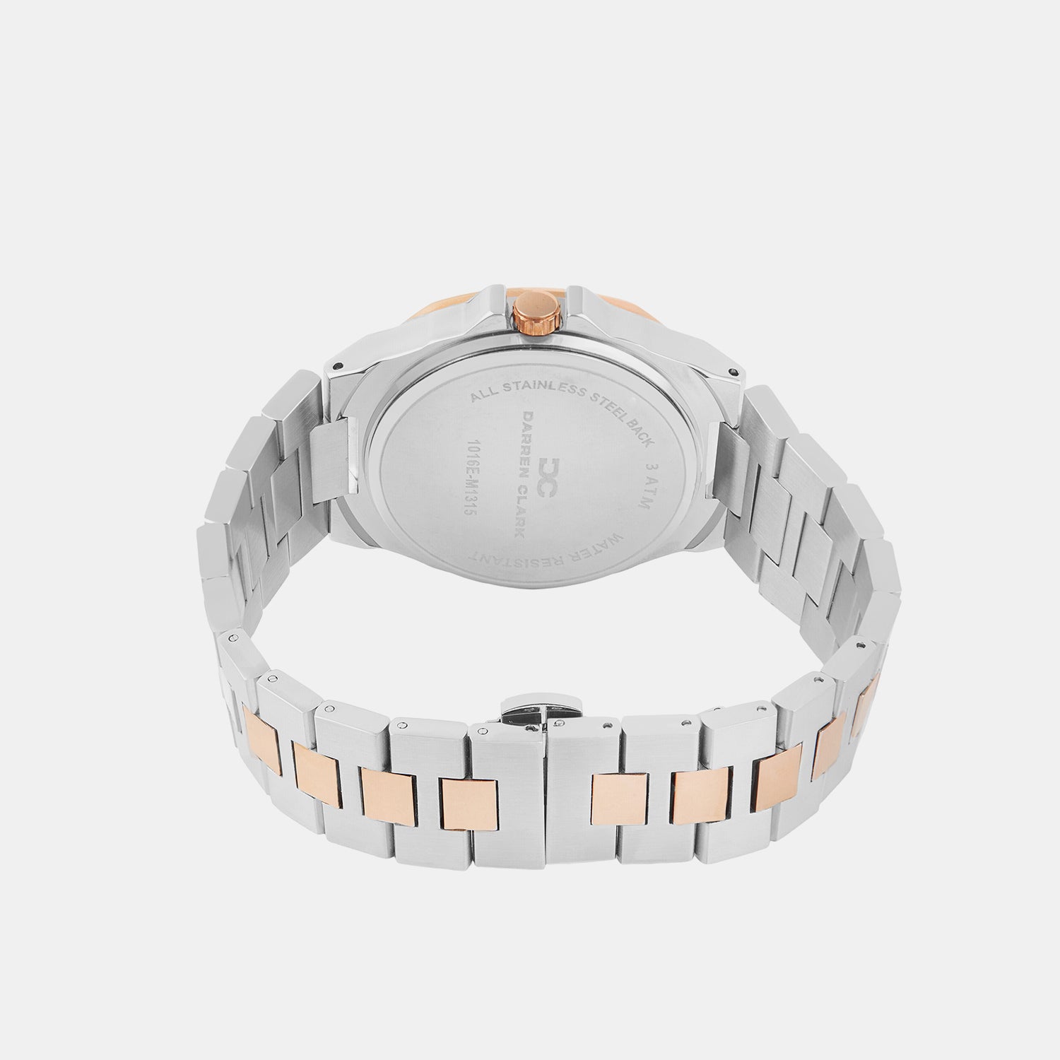 Men Quartz Grey Dial Multi-Function Metal Watch 1016E-M1315