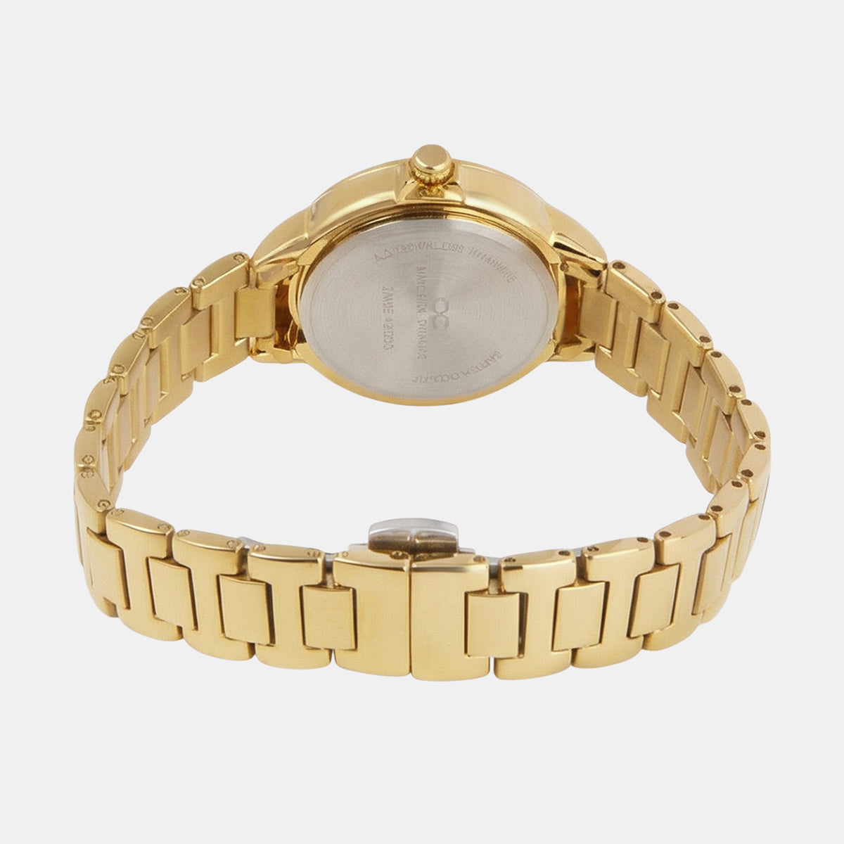 Women Quartz Silver Dial Analog Metal Watch 2015B-M0203