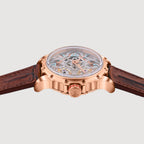 Britime Men Round Silver watch