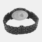 Men Quartz Maroon Dial Multi-Function Metal Watch 3511M-M1112