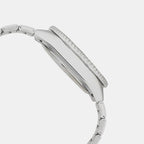 Enticer Unisex Quartz Black Dial Analog Stainless Steel Watch A2197