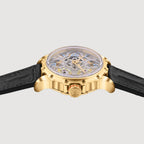 Britime Men Round Silver watch