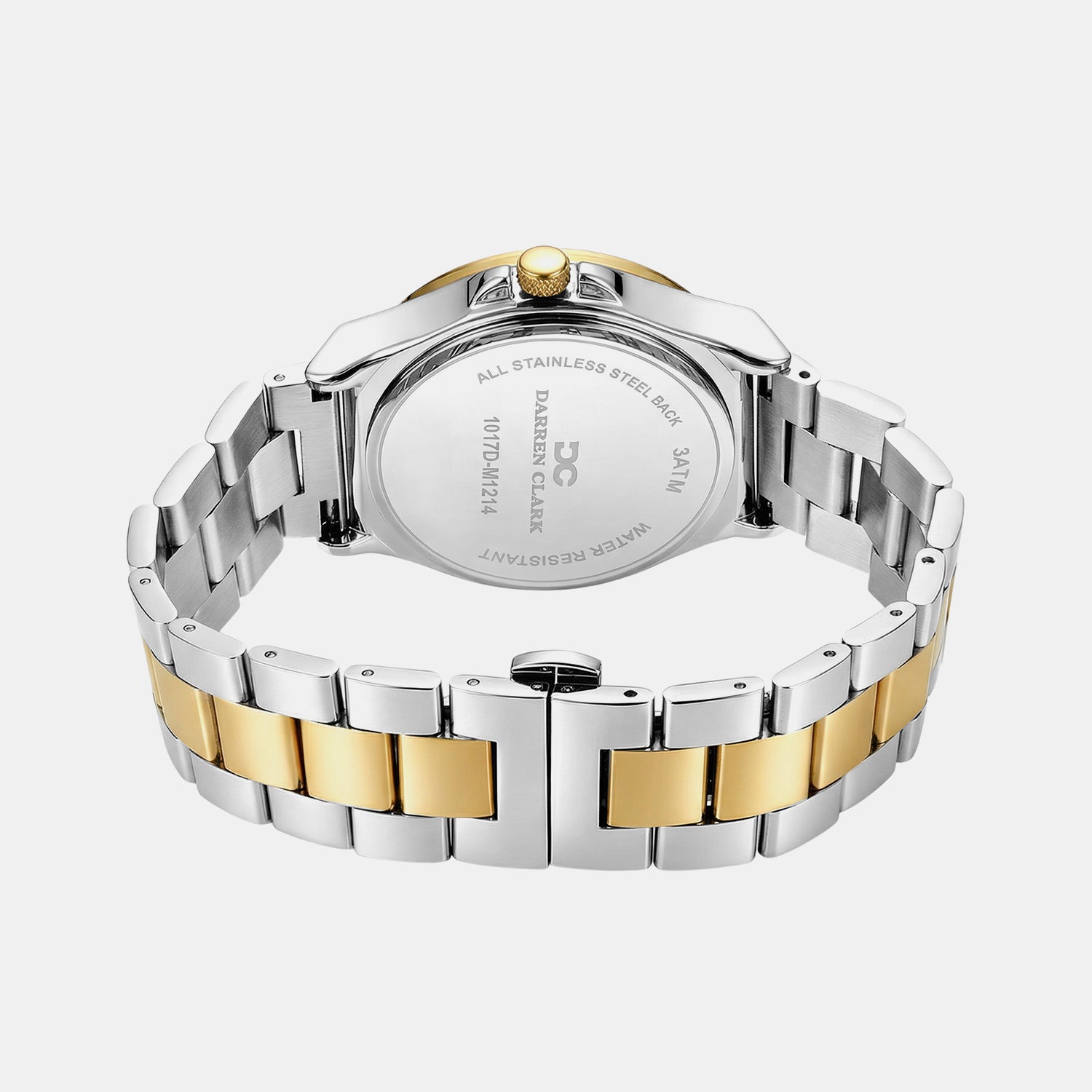 Men Quartz Green Dial Analog Metal Watch 1017D-M1214