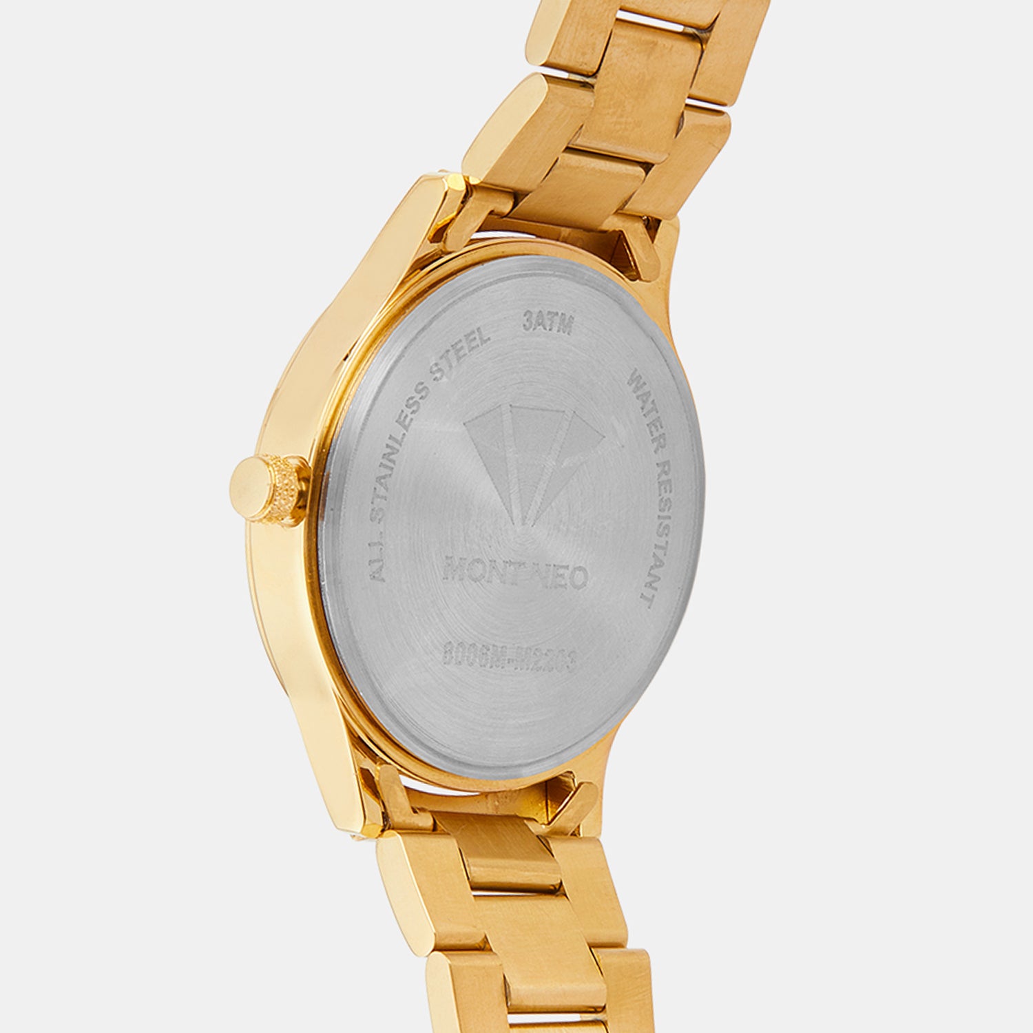 Mont Neo Men Round Silver watch