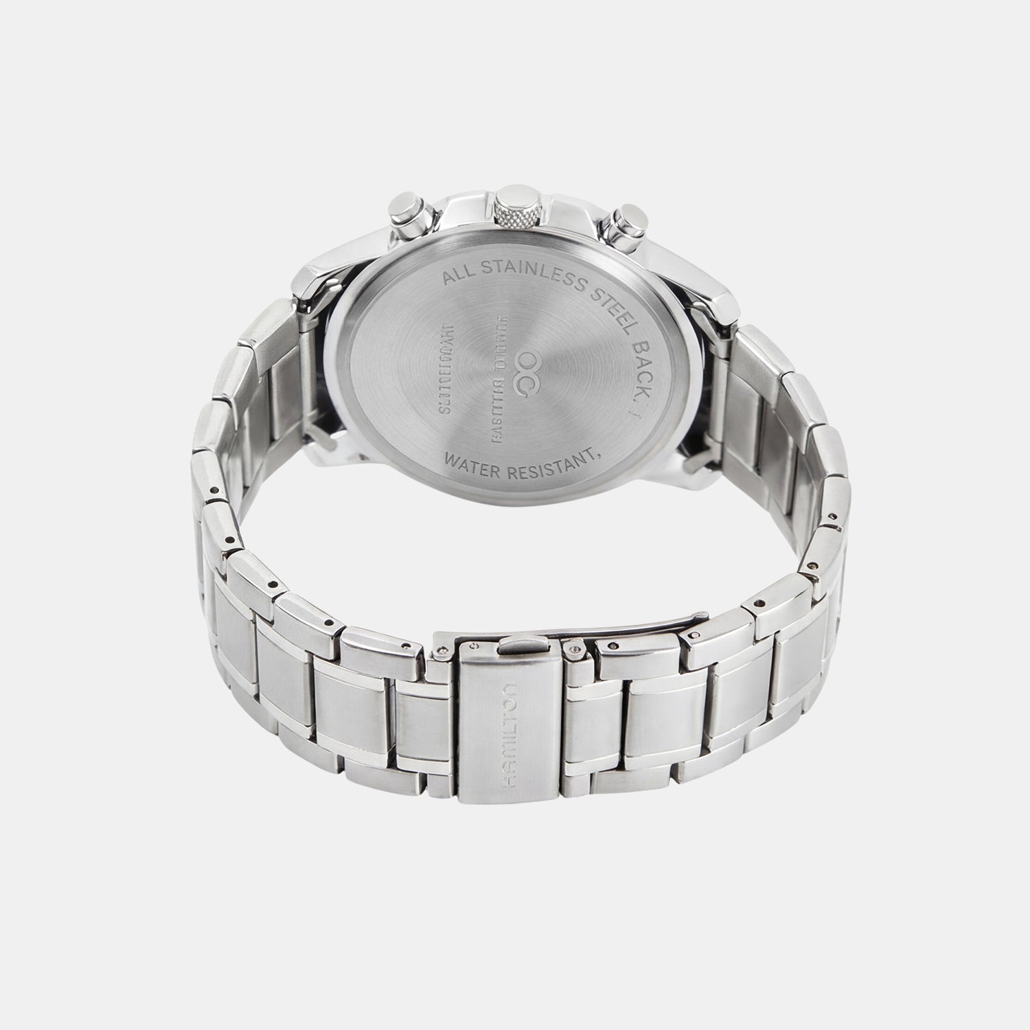 Men Quartz Blue Dial Multi-Function Metal Watch 1009A-M0105