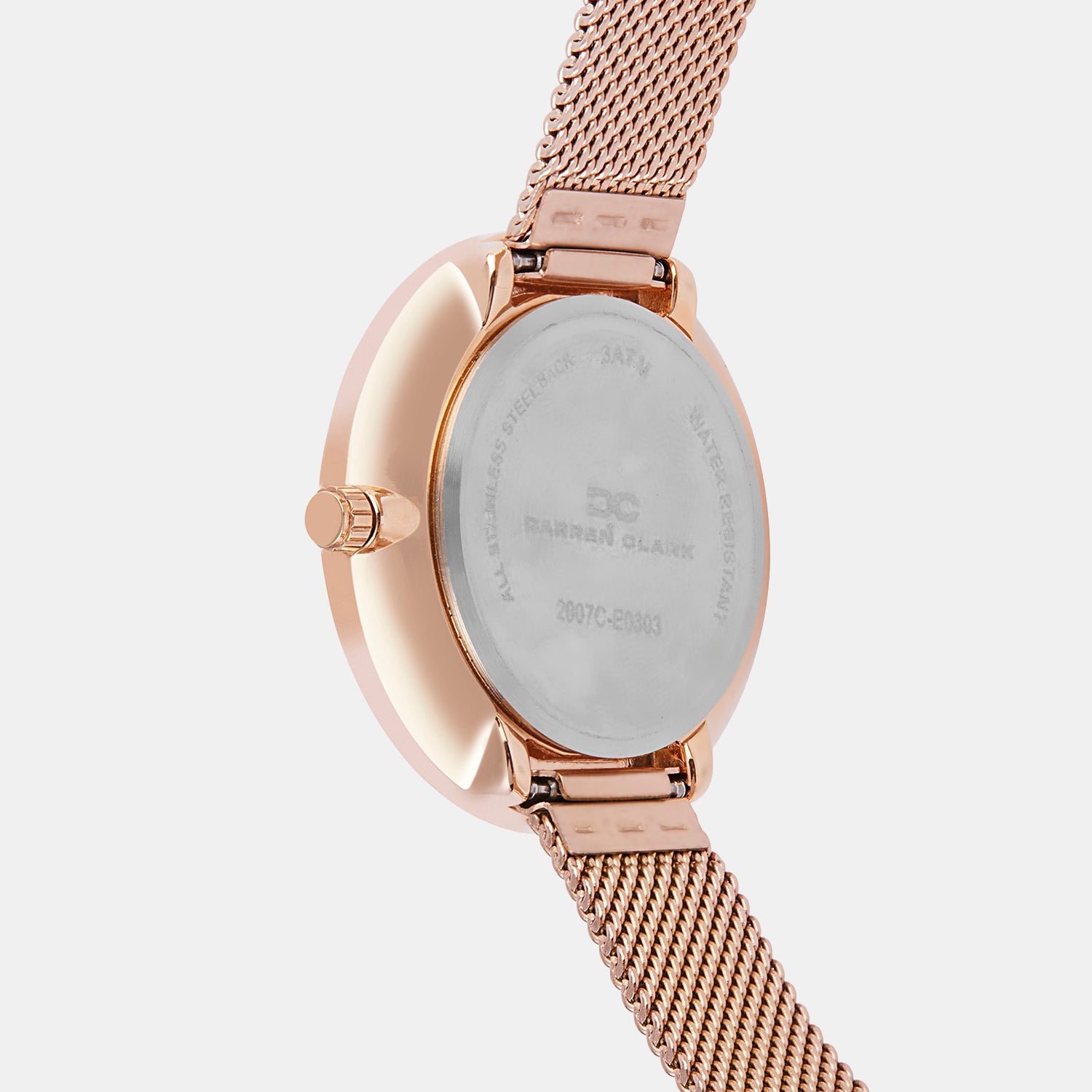 Women Quartz Silver Dial Analog Mesh Watch 2007C-E0303