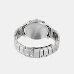 Men Quartz Silver Dial Multi-Function Metal Watch 1009A-M0102