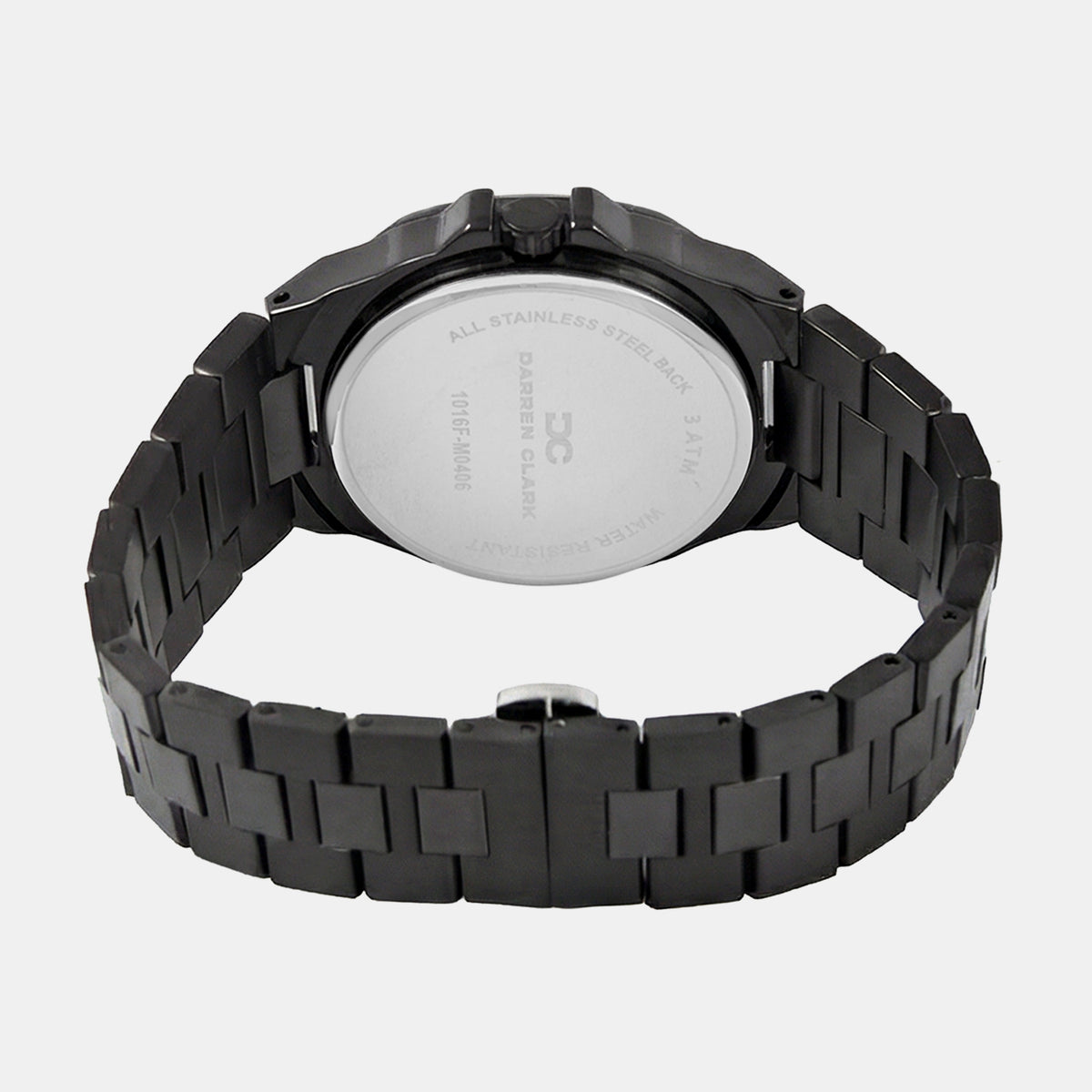 Men Quartz Brown Dial Multi-Function Metal Watch 1016F-M0406