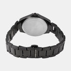 Women Quartz Black Dial Analog Metal Watch 2012F-M0404