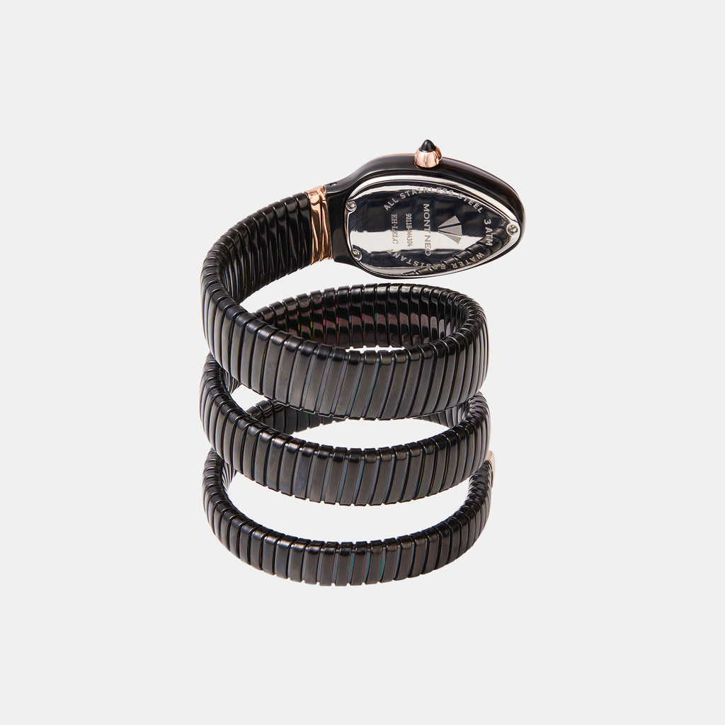 Mont Neo Stainless Steel Oval watch