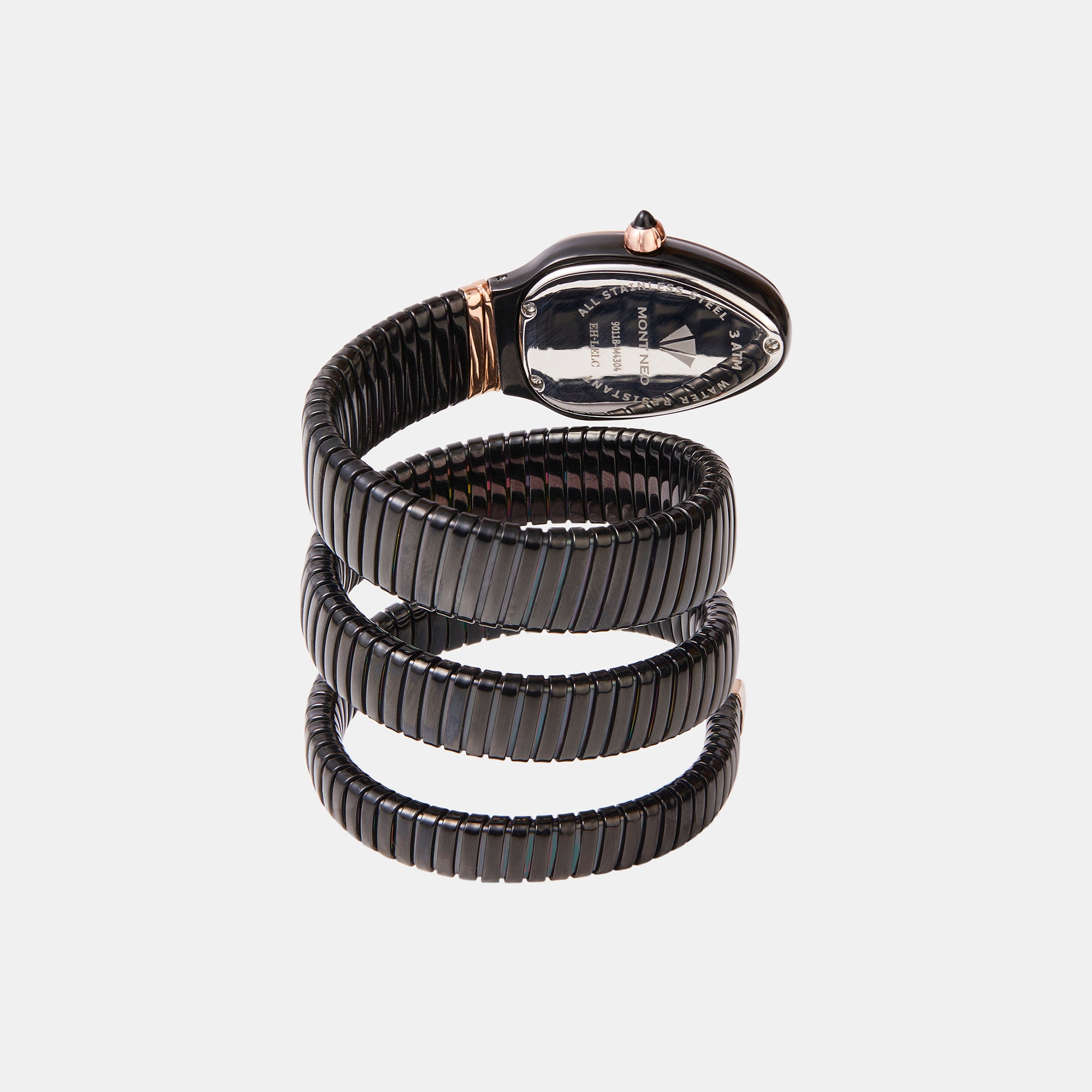 Mont Neo Stainless Steel Oval watch