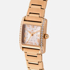Women Quartz Gold Dial Analog Stainless Steel Watch 4001T-M3303