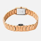 Women Quartz Gold Dial Analog Stainless Steel Watch 4001T-M3303