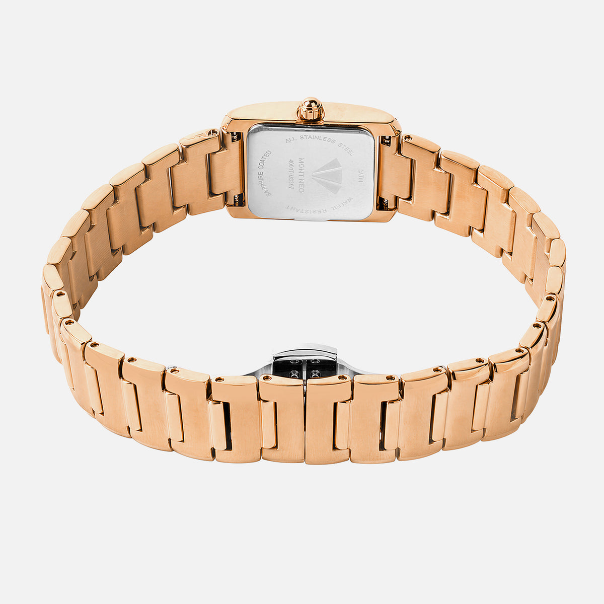 Women Quartz Gold Dial Analog Stainless Steel Watch 4001T-M3307