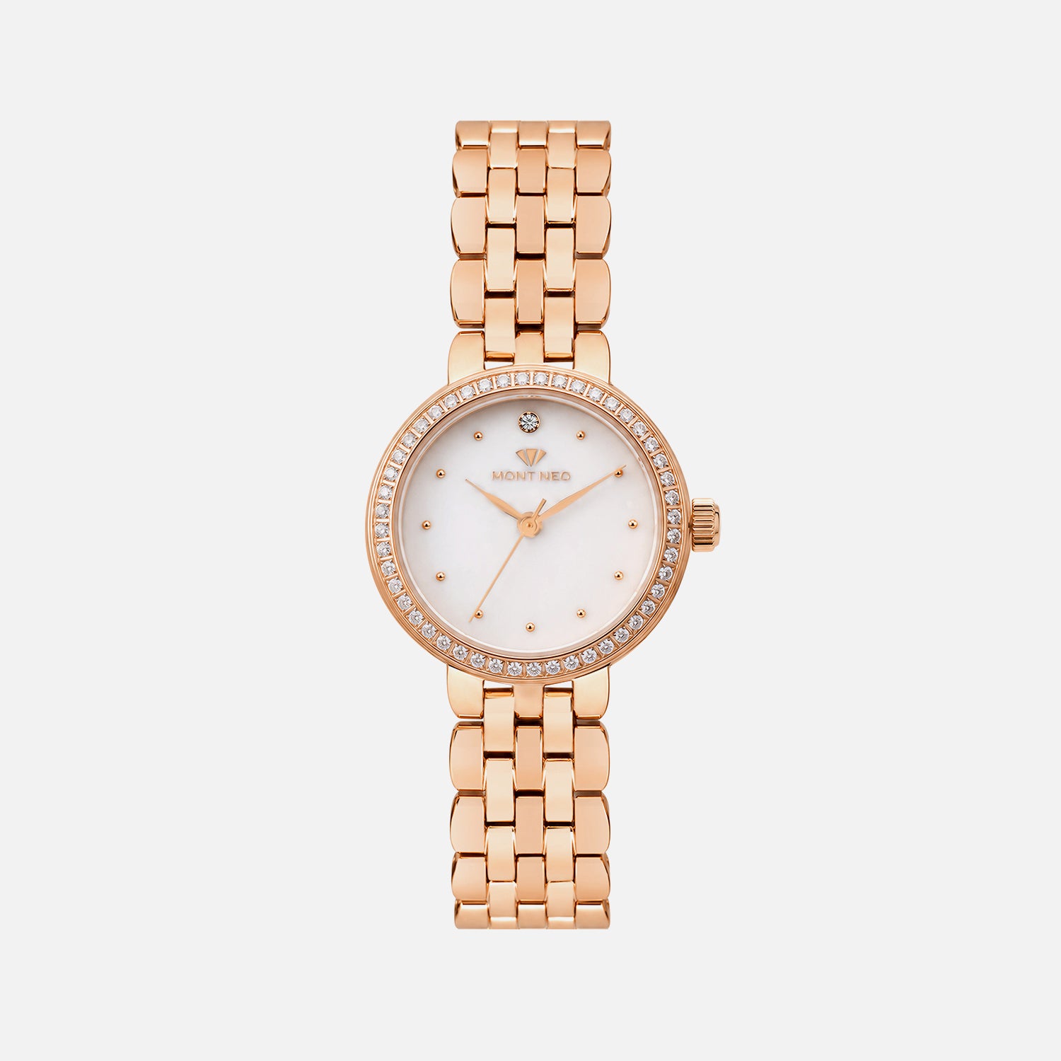 Women Quartz Silver Dial Analog Stainless Steel Watch 4005T-M3301