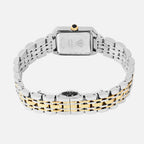 Women Quartz Gold Dial Analog Stainless Steel Watch 4009B-M1203