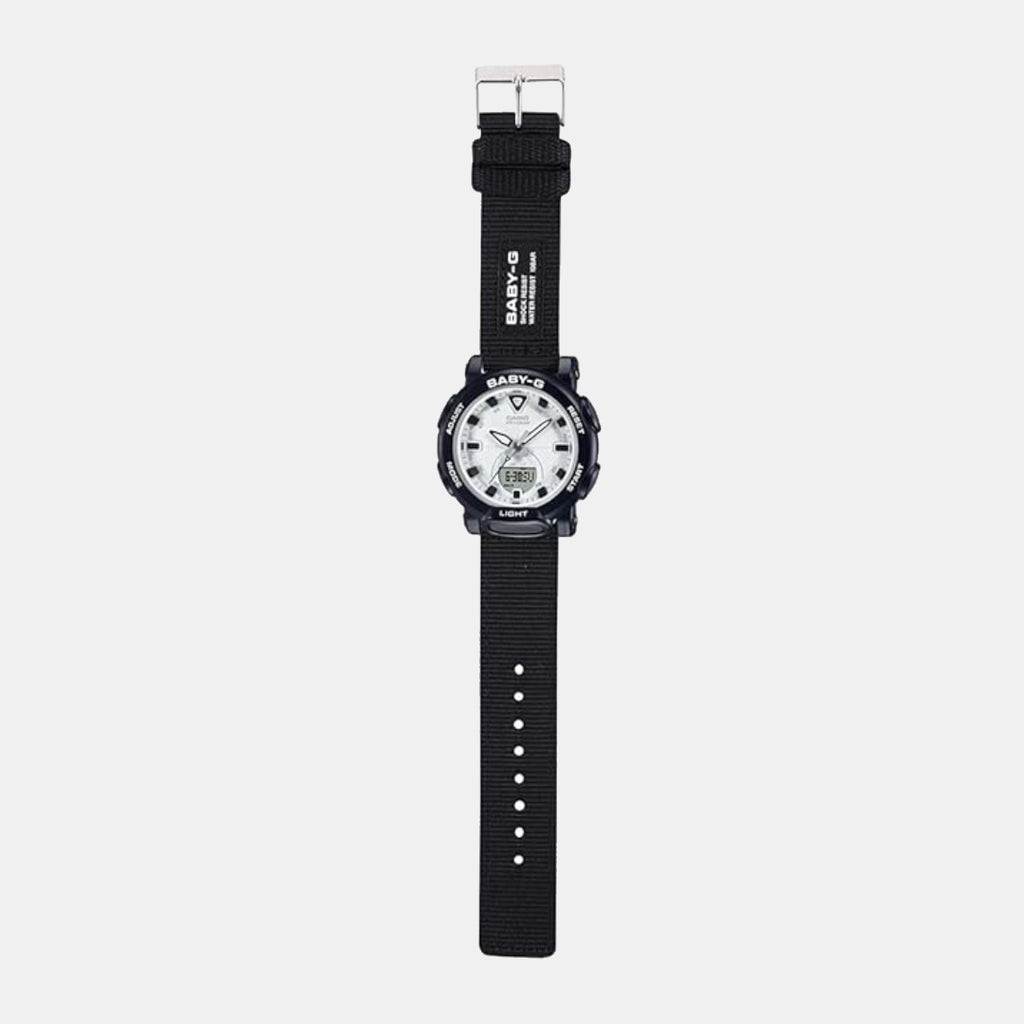 Baby-G Women Quartz White Dial Analog-Digital Resin Watch B226