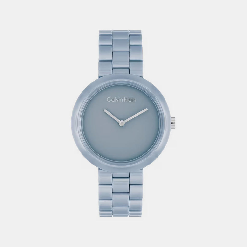 Calvin Klein Round Blue Analog watch