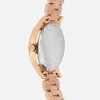 Women Quartz Rose Gold Dial Analog Stainless Steel Watch 4506E-M3307