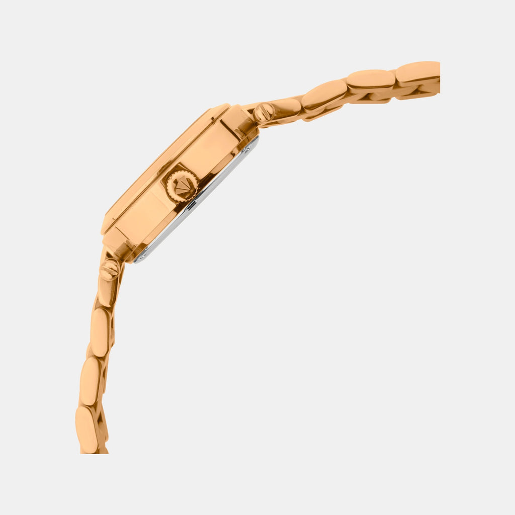 Women Quartz Green Dial Multi-Function Stainless Steel Watch 4507M-M3314