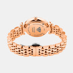 Women Quartz White Dial Analog Stainless Steel Watch 4515B-M3301