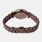 Regular Women Quartz Brown Dial Analog Stainless Steel Watch 4515B-M6006