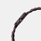 Women Quartz Brown Dial Analog Stainless Steel Watch 4515B-M6606