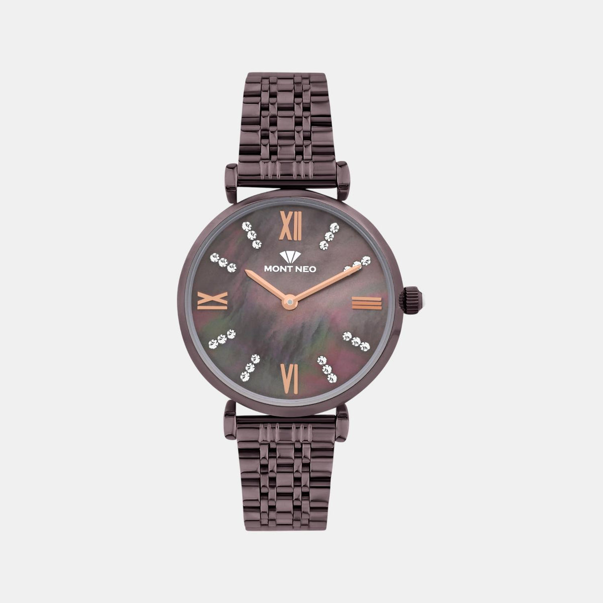 Women Quartz Multicolour Dial Analog Stainless Steel Watch 4515B-M6606