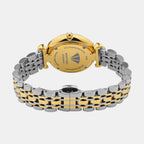 Women Quartz White Dial Analog Stainless Steel Watch 4516B-M1201