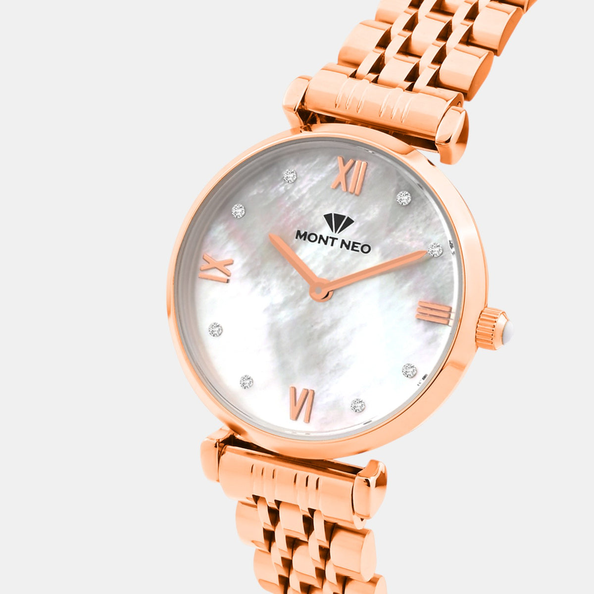 Women Quartz White Dial Analog Stainless Steel Watch 4516B-M3301