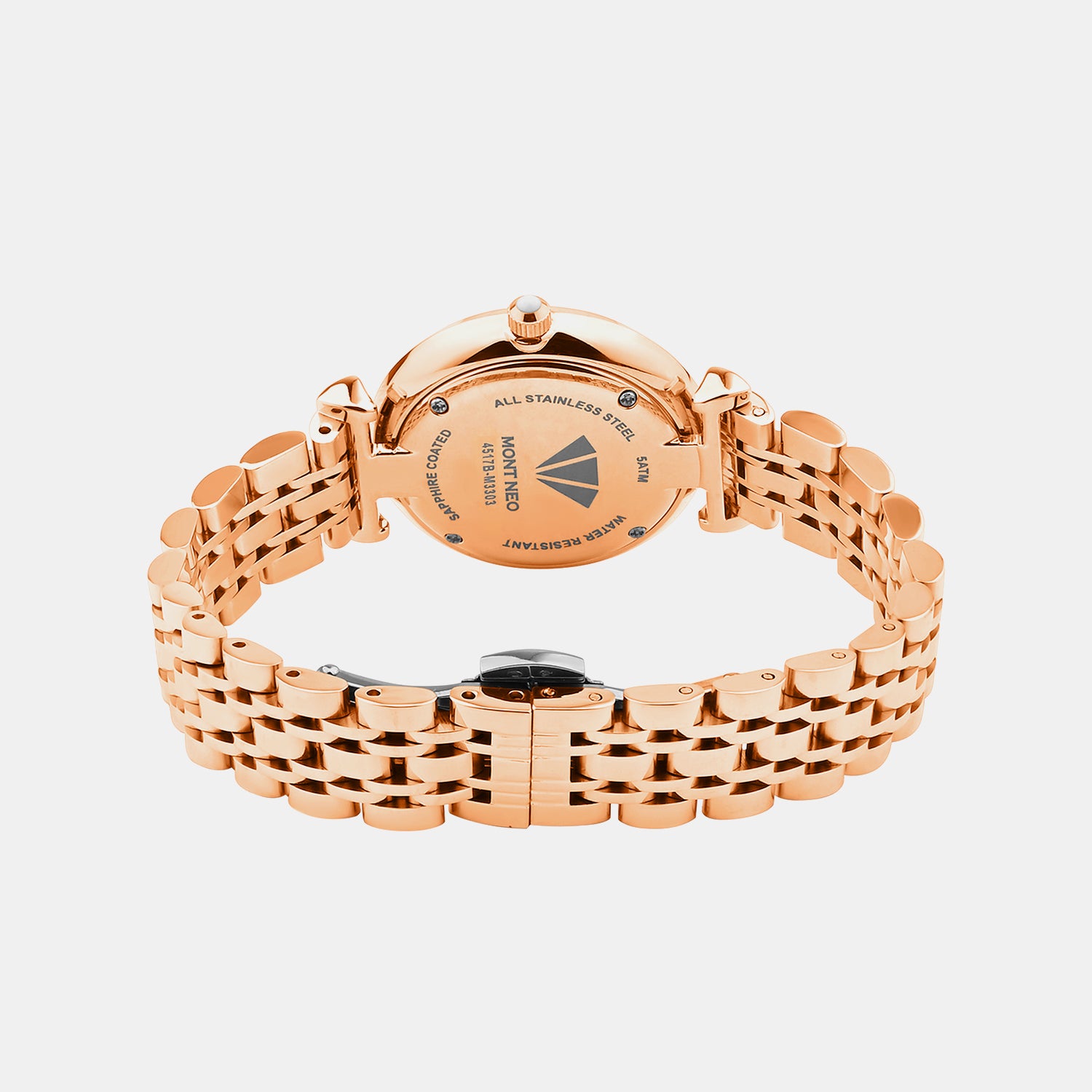 Women Quartz Green Dial Analog Stainless Steel Watch 4516B-M3314