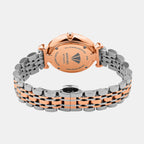 Women Quartz Grey Dial Analog Stainless Steel Watch 4517B-M1315