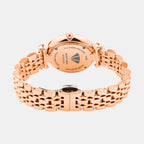 Women Quartz White Dial Analog Stainless Steel Watch 4517B-M3303