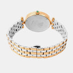 Women Quartz Green Dial Analog Metal Watch 4518T-M1317