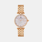 Men Quartz Silver Dial Analog Metal Watch 4518T-M3303