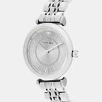 Men Quartz Grey Dial Analog Metal Watch 4520M-M1103