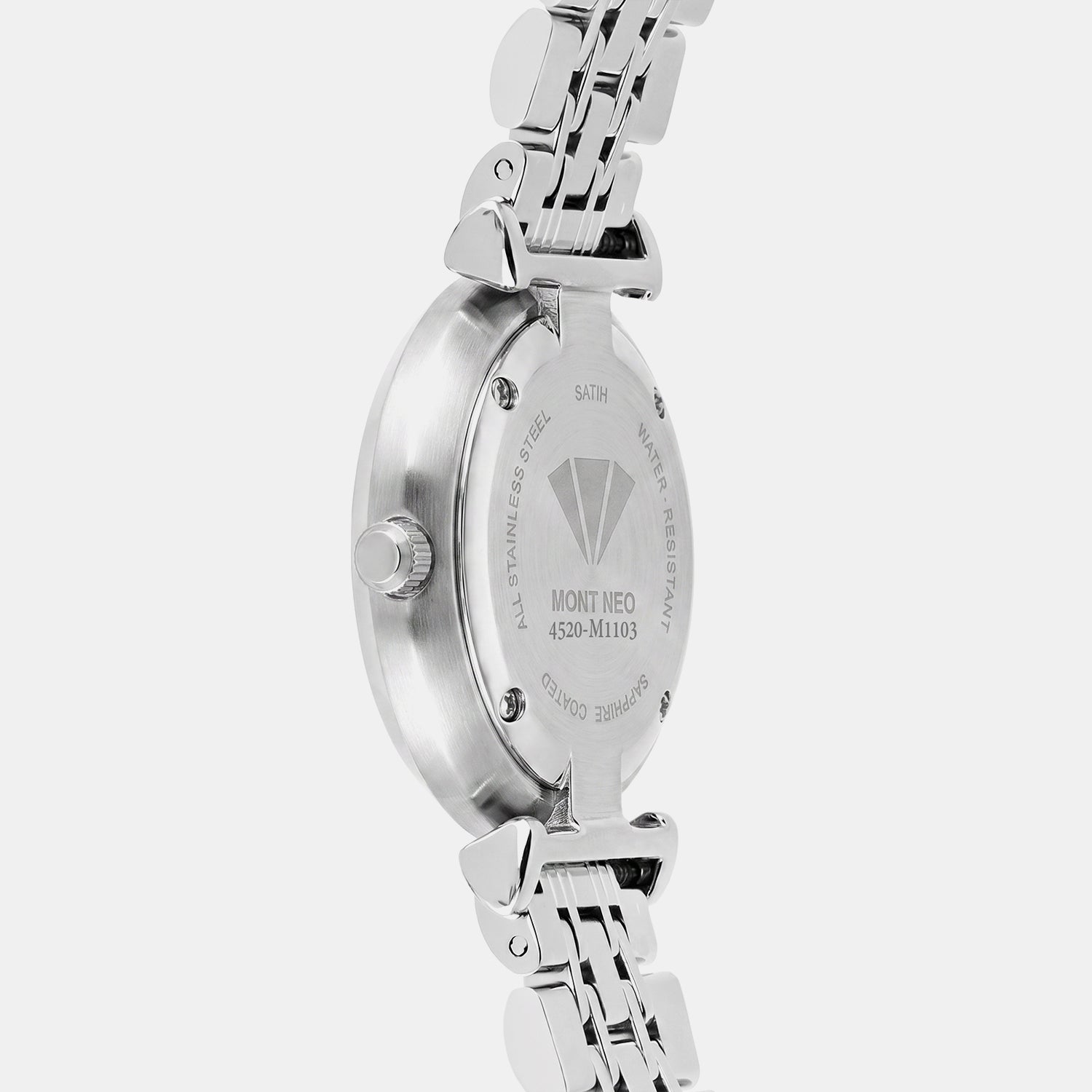 Men Quartz Grey Dial Analog Metal Watch 4520M-M1103