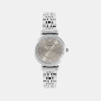 Regular Women Quartz Silver Dial Analog Stainless Steel Watch 4520B-M1103