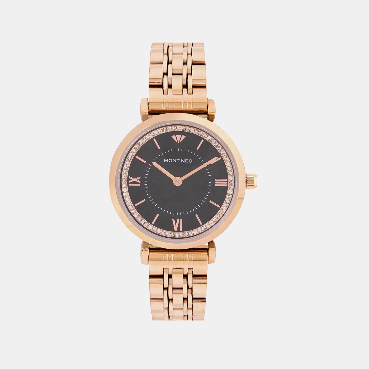 Regular Women Quartz Black Dial Analog Watch 4520B-M3304