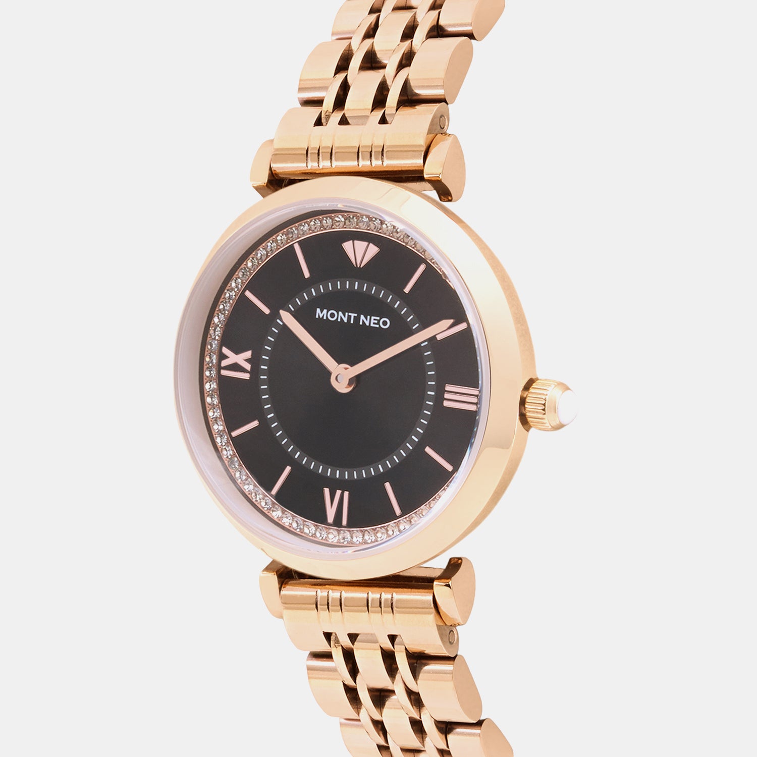 Regular Women Quartz Black Dial Analog Watch 4520B-M3304